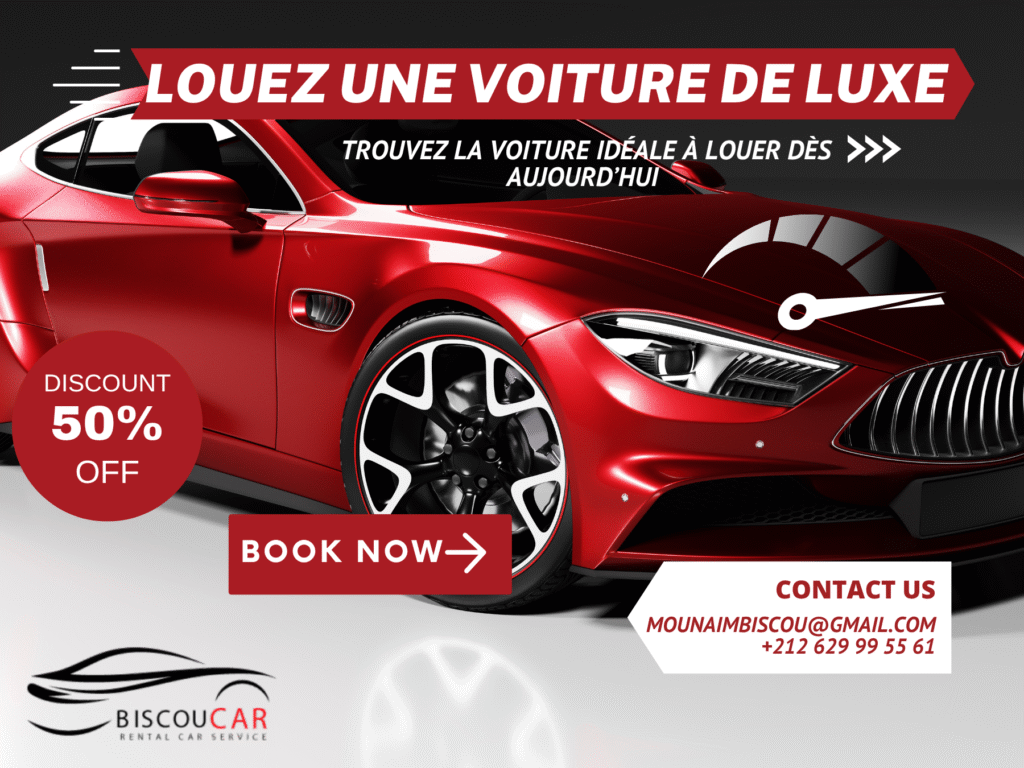Location de 4x4 à Marrakech avec Biscoû Rent Car – contact +212 629 99 55 61, mounaimbiscou@gmail.com . Louez une voiture au Maroc pour road trip dans le désert, désert Agafay et désert Merzouga