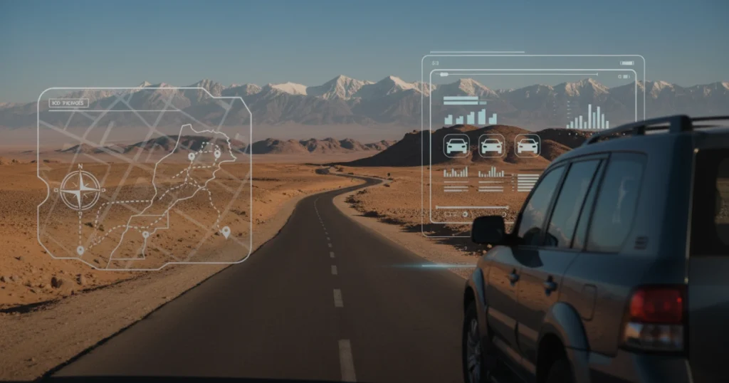 Top 5 des Itinéraires de Road Trip au Départ de Marrakech pour l'Été 2026 : Atlas et Désert - Featured graphic for Biscou Rent Car blog post