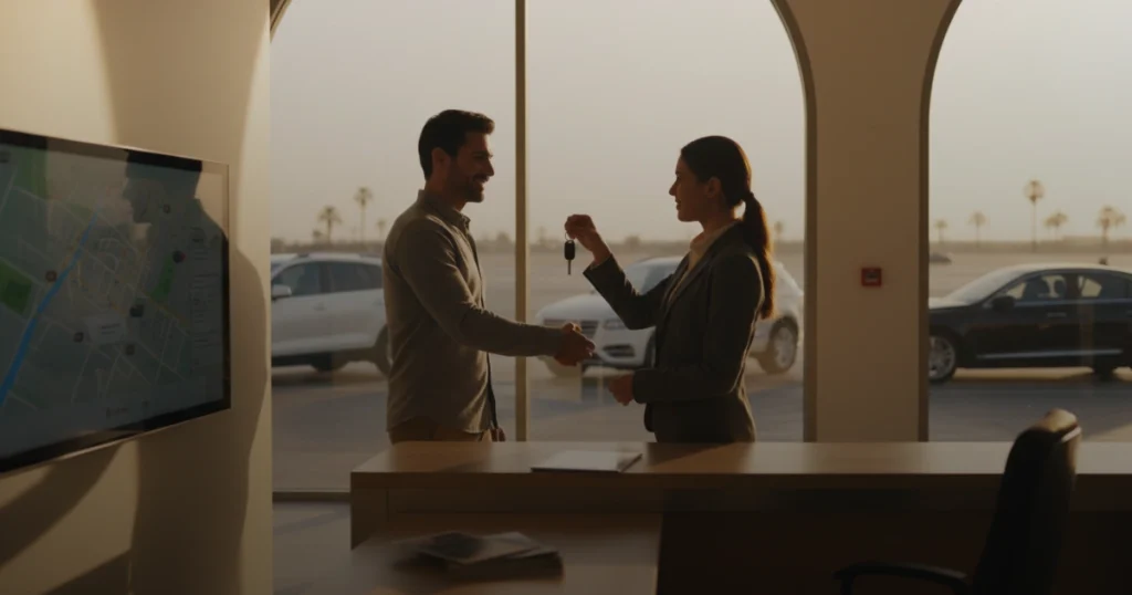 Location voiture Marrakech Aéroport avec Biscou Rent Car : un service premium et rapide pour votre séjour au Maroc.