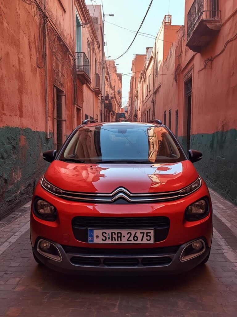 Voiture économique location médina Marrakech